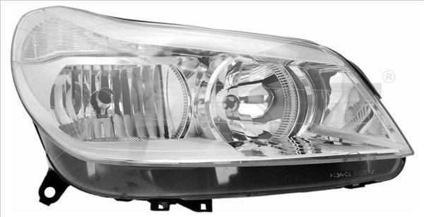 TYC 20-0624-05-2 - REFLEKTOR CITROEN C5 04- -L-H7H1-EL-TYC
