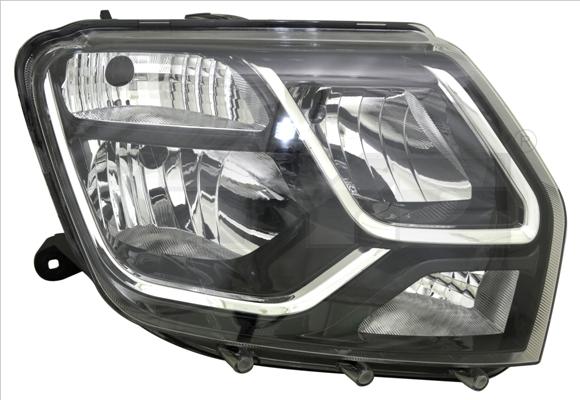 TYC 20-14916-35-2 - REFLEKTOR  DUSTER 15-17 H1-H7 -L-