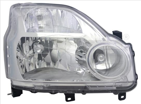 TYC 20-14399-15-2 - REFLEKTOR X-TRAIL 07-10 H4 Z SILN. -P-