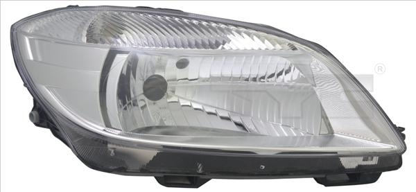 TYC 20-14321-05-2 - REFLEKTOR FABIA 10-14 -P-Z SILN.   -H4-