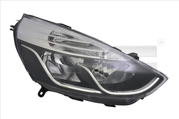 TYC 20-14287-05-2 - REFLEKTOR CLIO 12- -P- H7-H1  CHROM