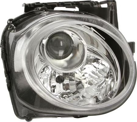 TYC 20-15127-15-2 - REFLEKTOR JUKE 14- H11-HB3 B.SILN. -P-