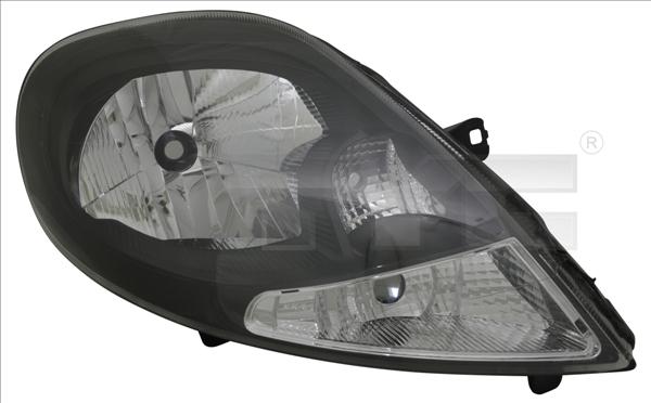 TYC 20-1099-65-2 - REFLEKTOR VIVARO 07-14 -P-H4-BEZ SIL-CZA
