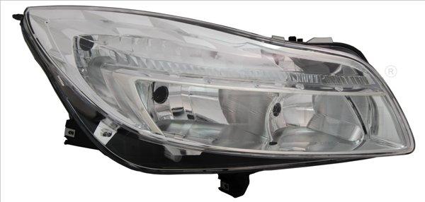 TYC 20-11763-05-2 - REFLEKTOR INSIGNIA 08- -P-H1H7-SIL-TYC