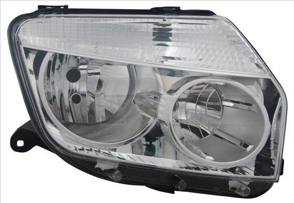 TYC 20-12477-05-2 - REFLEKTOR DUSTER 10- -P-H1-H7-CHROM