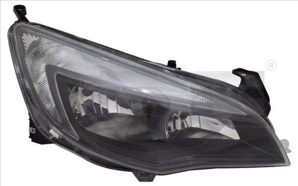 TYC 20-12189-25-2 - REFLEKTOR ASTRA J 09-> -P-H7-H7-