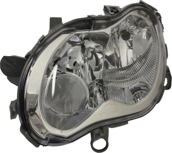 TYC 20-12306-05-2 - REFLEKTOR FORTWO 00-07 -L-H1H7-SILN-TYC