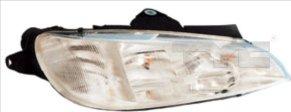 TYC 20-3701-08-2 - REFLEKTOR PEUGEOT 406 96-99 -P-2H7-EL-TY