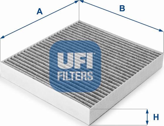 UFI 54.150.00 — Filtr kabinowy