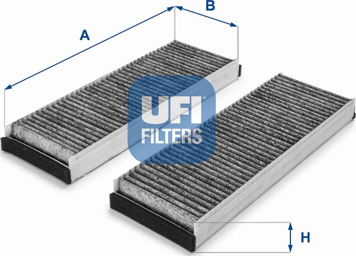 UFI 54.153.00 — Filtr kabinowy
