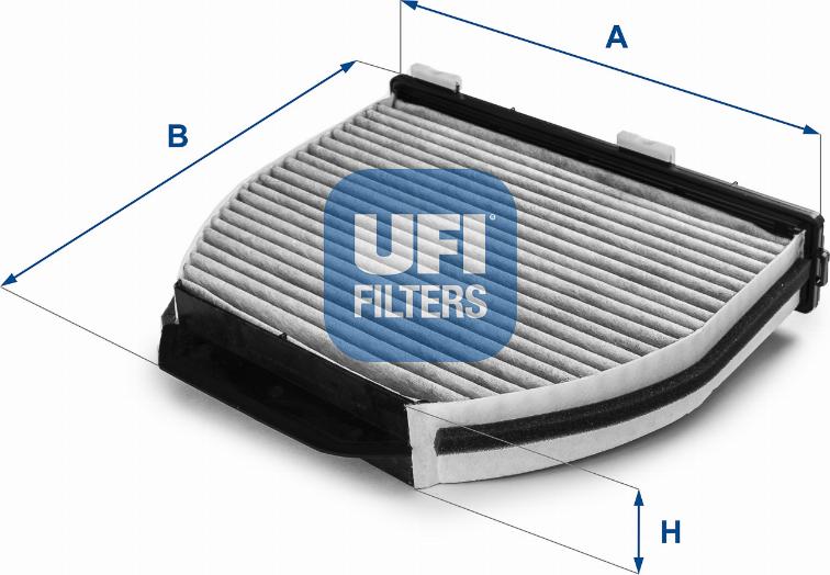 UFI 54.163.00 — Filtr kabinowy