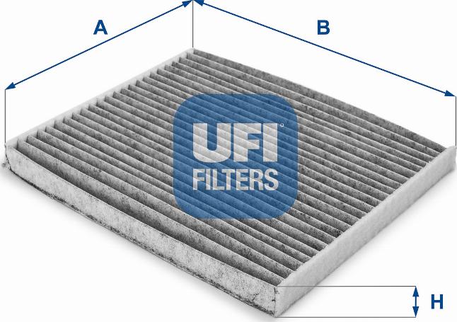 UFI 54.162.00 — Filtr kabinowy