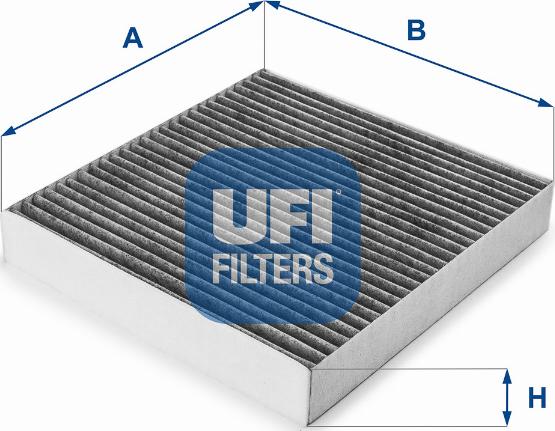 UFI 54.167.00 — Filtr kabinowy