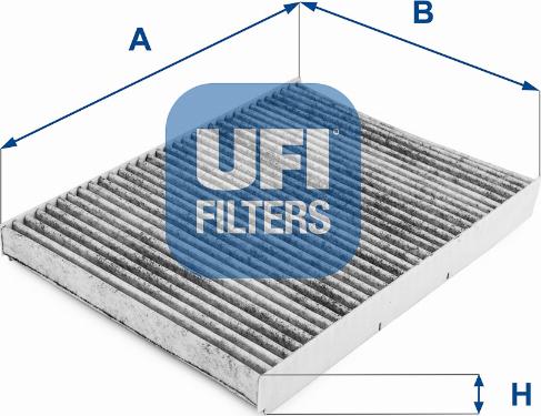 UFI 54.109.00 — Filtr kabinowy
