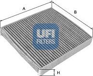 UFI 54.135.00 — Filtr kabinowy