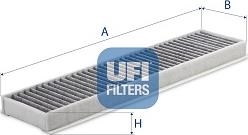 UFI 54.137.00 — Filtr kabinowy