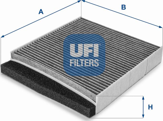 UFI 54.126.00 — Filtr kabinowy
