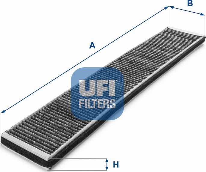 UFI 54.121.00 — Filtr kabinowy