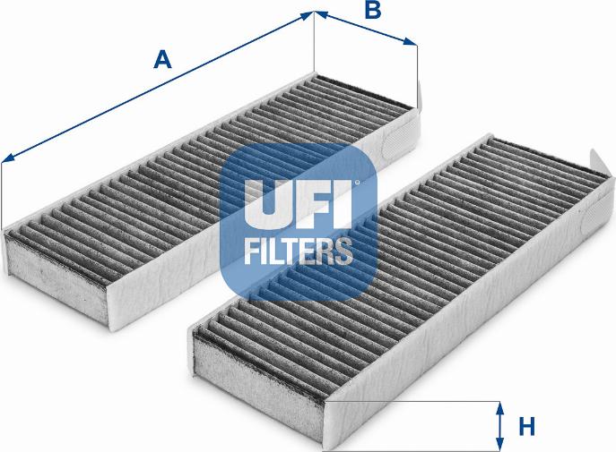 UFI 54.172.00 — Filtr kabinowy