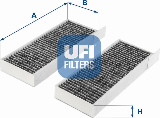 UFI 54.254.00 — Filtr kabinowy