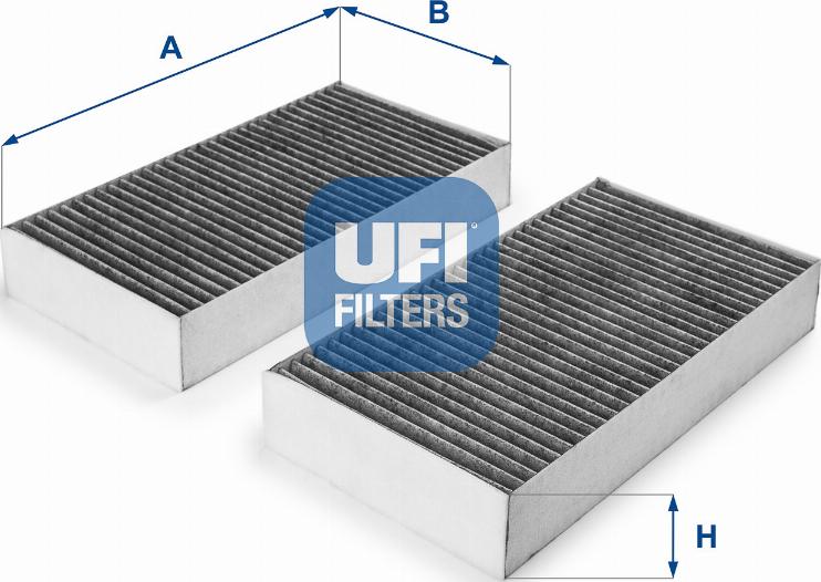 UFI 54.215.00 — Filtr kabinowy