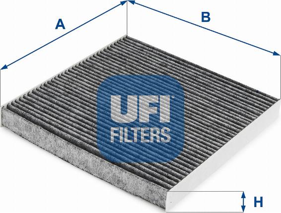 UFI 54.288.00 — Filtr kabinowy