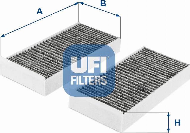 UFI 54.279.00 — Filtr kabinowy
