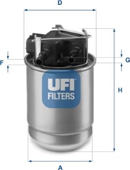 UFI 55.517.00 — Filtr paliwa