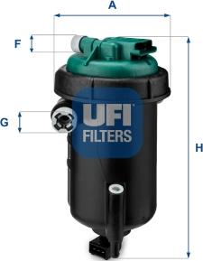 UFI 55.148.00 — Filtr paliwa