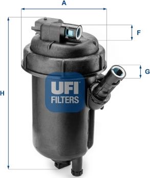 UFI 55.152.00 — Filtr paliwa
