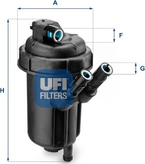 UFI 55.116.00 — Filtr paliwa