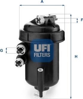 UFI 55.127.00 — Filtr paliwa