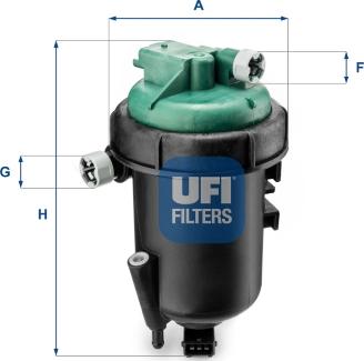 UFI 55.175.00 - Filtr paliwa