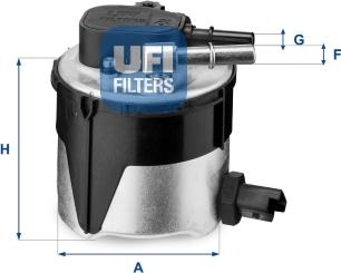 UFI 55.170.00 — Filtr paliwa