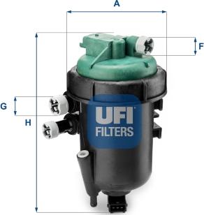 UFI 55.178.00 — Filtr paliwa