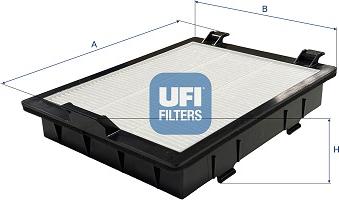UFI 53.626.00 — Filtr kabinowy
