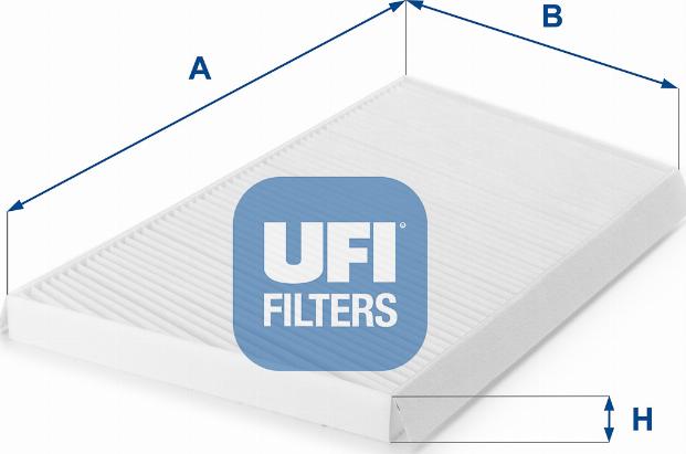 UFI 53.094.00 — Filtr kabinowy