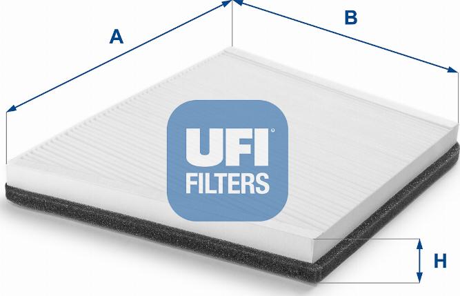 UFI 53.095.00 — Filtr kabinowy