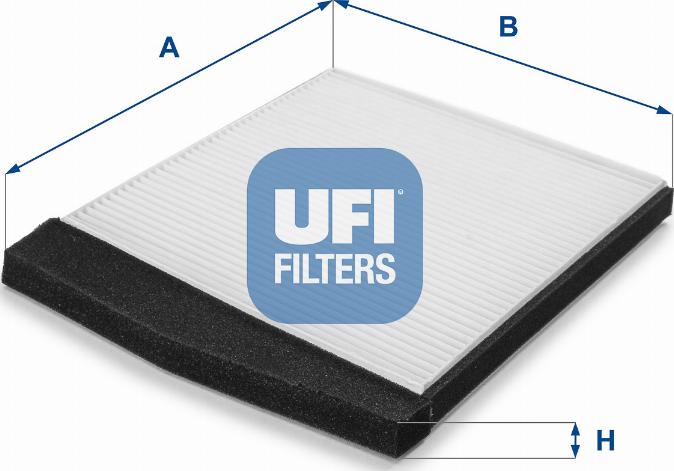 UFI 53.091.00 — Filtr kabinowy