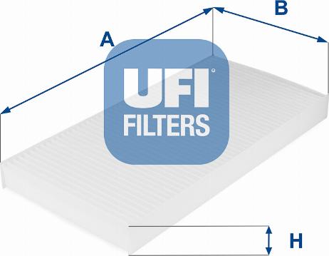 UFI 53.045.00 — Filtr kabinowy