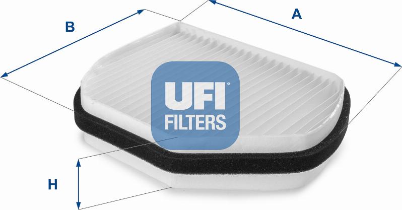 UFI 53.007.00 — Filtr kabinowy
