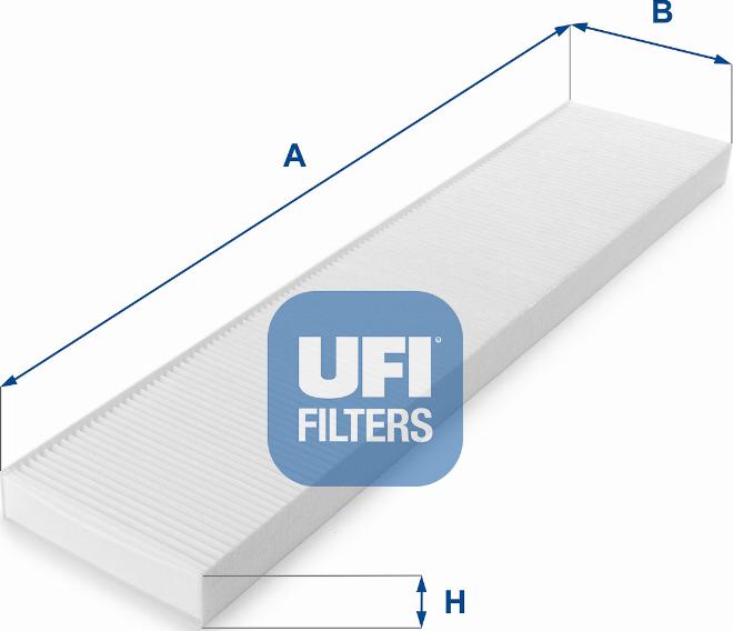 UFI 53.017.00 — Filtr kabinowy