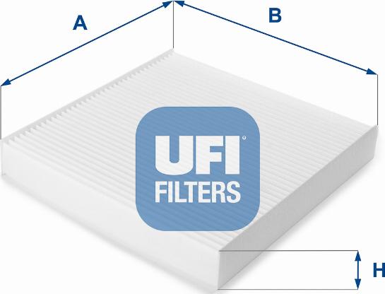 UFI 53.039.00 — Filtr kabinowy