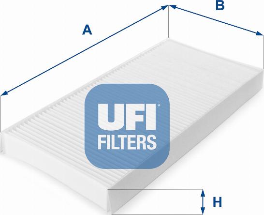 UFI 53.034.00 — Filtr kabinowy