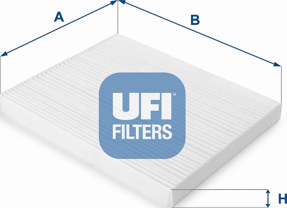 UFI 53.191.00 — Filtr kabinowy