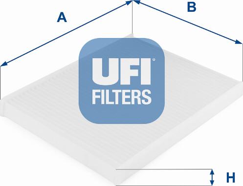 UFI 53.149.00 — Filtr kabinowy