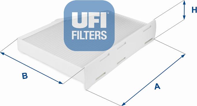 UFI 53.148.00 — Filtr kabinowy