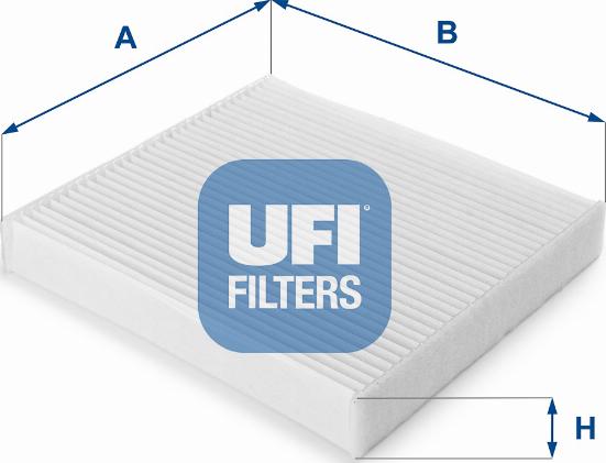 UFI 53.147.00 — Filtr kabinowy