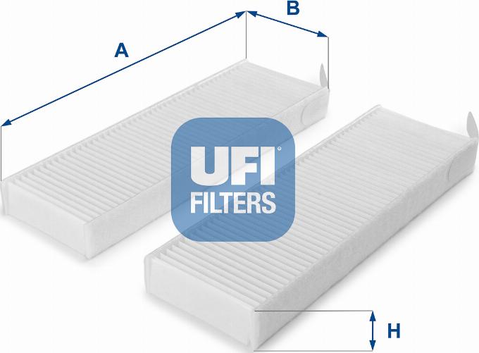 UFI 53.154.00 — Filtr kabinowy