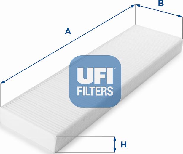 UFI 53.156.00 — Filtr kabinowy